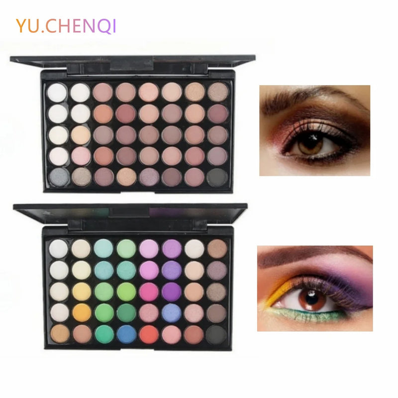 Paleta de sombras para mulheres 40 cores