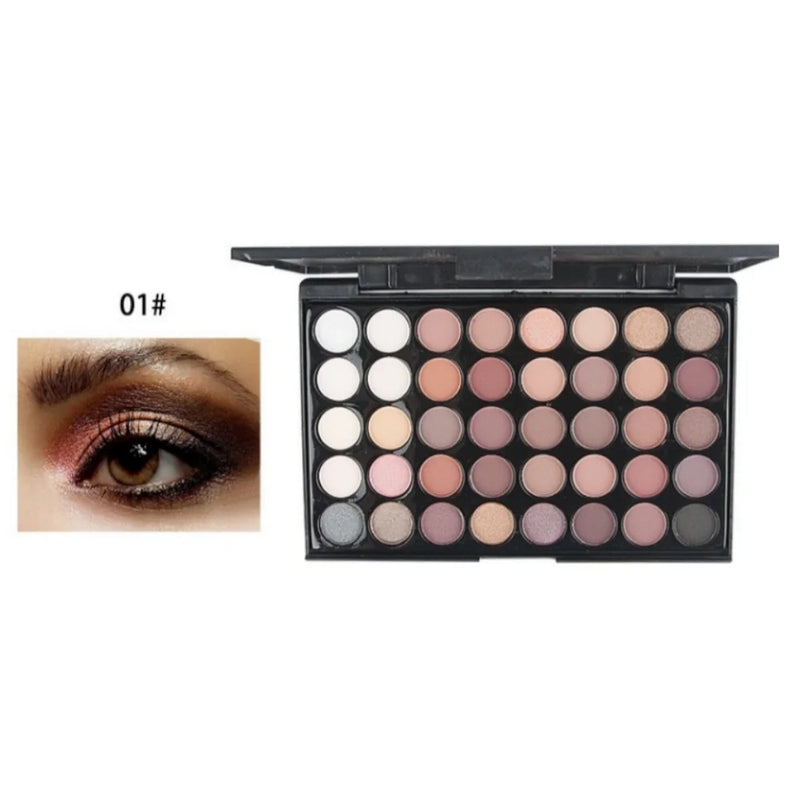 Paleta de sombras para mulheres 40 cores