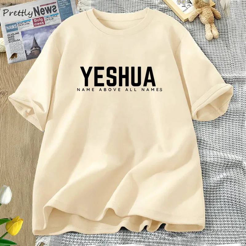 Camiseta Básica Moda Evangélica - YESHUA