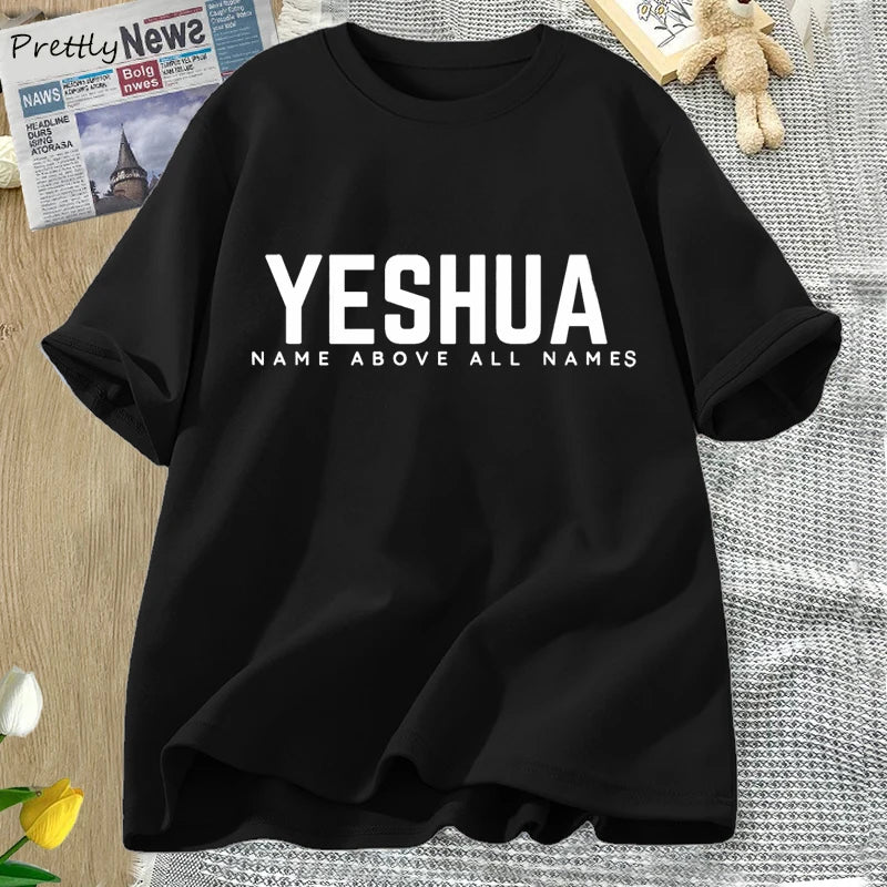 Camiseta Básica Moda Evangélica - YESHUA