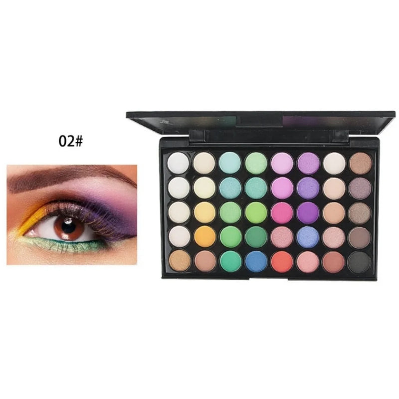 Paleta de sombras para mulheres 40 cores